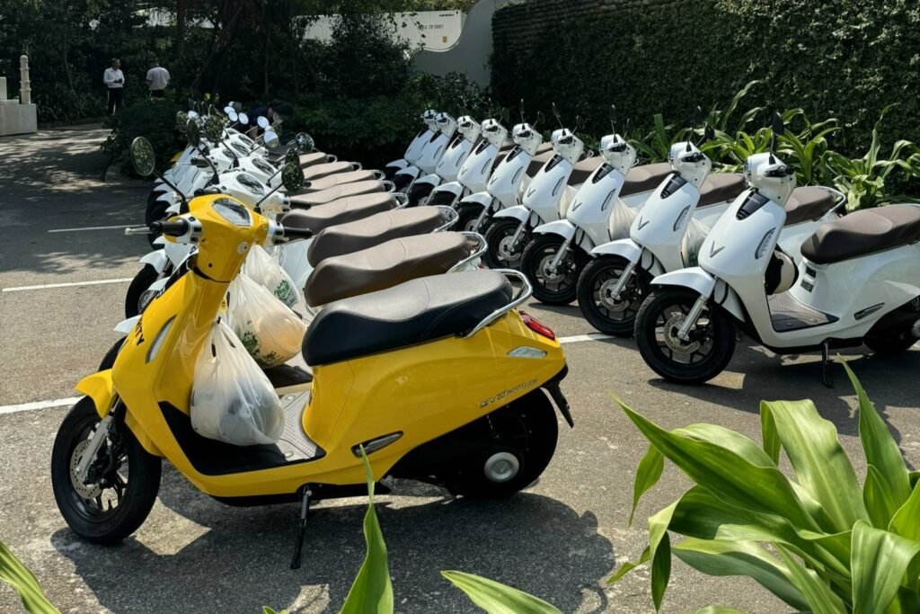 Electric scooters for rent in Da nang